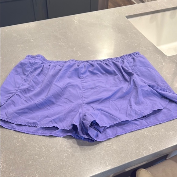 Girlfriend Collective Purple Athletic Shorts - Picture 1 of 9